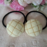 《再…販》メロンパンのヘアゴム♡