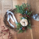 winter wreathクリスマスリース