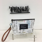  ＊トラベル✴︎プリント✴︎ タグ付き✴︎持ち手 着脱式✴︎マルチポーチ