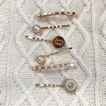 hairpin set brown