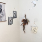 【再販】(C-4) タペストリー・チャンキーニット・weaving（ウィービング）・壁掛け飾り 