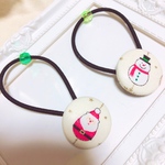 サンタさんからの贈り物ヘアゴム