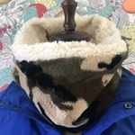 ネックウォーマー 迷彩柄 