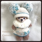 ★ぬいば★ハンドメイド★コスチューム★ブルー
