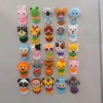 まゆりママ様★専用  【動物ダルマ】マグネット12個セット