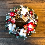  xmas◇赤サンタとプレゼントベルリース