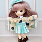 [オビツ11服]夏泡玉のはいからセーラー 