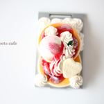ベリーパンケーキのコンパクトミラー（マーブルアイス）