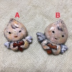  天使ちゃんとハートブローチ（A or B）