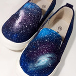 galaxyスリッポン 　宇宙　銀河　ギャラクシー