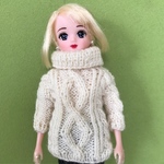 リカちゃん洋服アランセーター