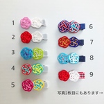 カラフルヘアクリップ