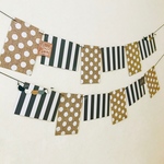 Photo Garland＊フォトガーランド＊フォトアルバム＊ドット×ストライプ