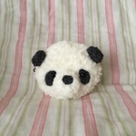 ふわもこパンダさんコインケース🐼オフホワイト