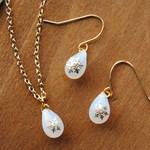 期間限定 ✿ 雪の雫アクセサリー 2点set  ✿ 