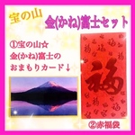 [限定1点]早い者勝ち☆【宝の山　金（かね）富士】セット