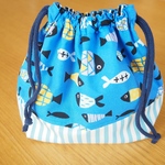 巾着型  お弁当袋（さかな）