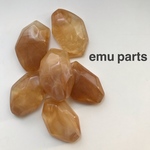 変形ツヤツヤmarble cabochon4p