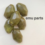 変形ツヤツヤmarble cabochon4p