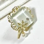 snow white  ガラスタイル ポニーフック