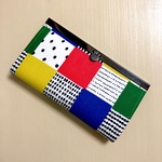カラフルスクエア長財布
