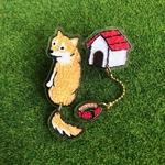 脱走した柴犬イヤリング/ピアス