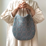 再販です♪oval bag *⚮* tambourine smoky green色 使用*⚮*