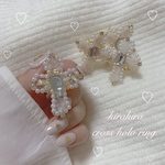 ︴kirakira cross ring  ︴