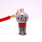 【ma様ご予約品】miniこけし＊お地蔵さん＊ストラップ＊ポロン.｡..｡［１］