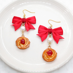 絞り出しクッキーのピアス/イヤリング
