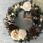  * Tree nuts *  Christmas wreath * ④ クリスマスリース🌿ギフト