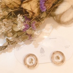  新作✩マーブルレジンシンプル♡イヤリング ピアス