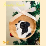 【送料無料】G-2🐾通年使えるワンちゃんオーナメント/ボーダーコリー