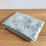 リバティプリントのティッシュポーチ＊Mille Fleurs ミルフルール［受注製作］