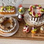 ☆palm miniature☆秋スイーツ＊ドリップケーキ&リースタルト②