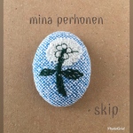 ミナペルホネン skip ブローチorヘアゴム mina perhonen ヘアアクセサリー