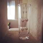 スワロフスキー#5810 ゆらゆらピアス