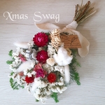 ドライフラワー スワッグ★Xmas  color