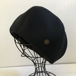 TOPI  シンプルウールベレー（ブラック58〜60）