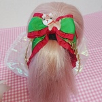 クリスマスリボン🎅🎄ポニーオー♥トナカイリボン✩.*˚
