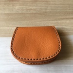牛革馬蹄型のコインケース