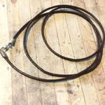 2本セット 30インチ レザーネックレス 2mm BR