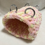 もこもこデグーハウス(パステルピンク)