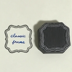 クラシックフレーム【simple stamp シリーズ】