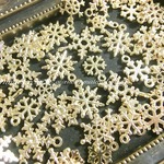 (10個入)雪の結晶チャームアソート（※注意事項有り）【4622】