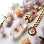 桜琥珀の首飾り-二輪咲-【と】(11/30(土)21時販売開始：8000円)
