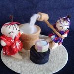 再販　お正月飾り　餅つきぺったんぺったんo(^-^o)(o^-^)o　miya38様ご予約品