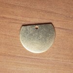 真鍮ムーンチャーム 4P