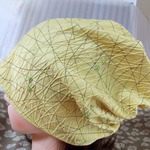  難有 難隠し 帽子 34*60 露芝意匠ふくれ織り キャップ 室内帽子 シルク Hand-made Kimono Cap