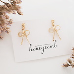 リボンピアス/イヤリング